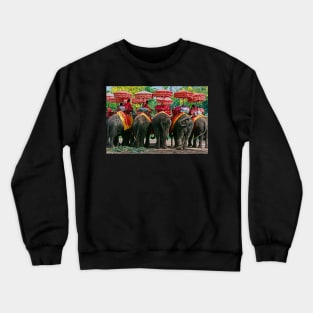 Elephants Crewneck Sweatshirt